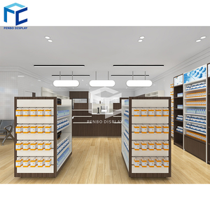 Vitrine pour pharmacie Meubles <span class=keywords><strong>Équipement</strong></span> et accessoires médicaux Meubles de <span class=keywords><strong>magasin</strong></span> de détail Conception de <span class=keywords><strong>magasin</strong></span> de pharmacie - Product Image 2