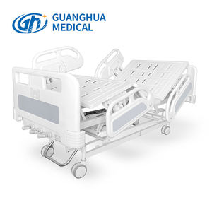 Letto Ospedaliero Manuale a Tre Manovelle con Controllo Centrale, Freno, Acciaio Laminato a Freddo, Sponde in ABS, per Ospedale e Assistenza Domiciliare, Garanzia di 3 Anni - Product Image 4