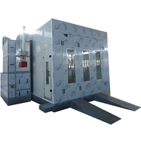 Four de cuisson pour voiture avec ventilateurs d'air 4kw et 7.5kw Cabine de peinture