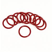Anneau d'étanchéité en silicone hautement élastique, joint torique rond, couleur et taille personnalisées, produit en caoutchouc