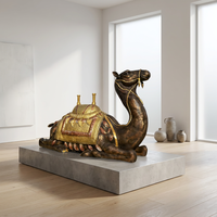 Sculpture classique héroïque en bronze, figurine animale moulée pour galerie, hôtel et design d'intérieur