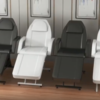 Cama de Masaje Plegable y Ajustable de Último Diseño con Esponja de Alta Densidad, Ideal para Salones de Belleza, Gimnasios y Spas