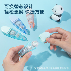 Ruban correcteur Deli VR11 6M avec recharges remplaçables, application fluide pour étudiants - Product Image 2