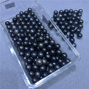 10-13mm 3A grado suelta perlas Tahitianas de mar Perla Negra tahitiana suelto para la fabricación de la joyería - Product Image 6