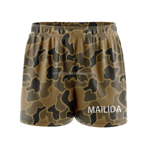 Pantalones Cortos de <span class=keywords><strong>Rugby</strong></span> Estilo Outback Personalizados |   Pantalones Cortos Deportivos Sublimados con Estampado de Camuflaje para <span class=keywords><strong>Hombre</strong></span>, OEM - Product Image 2