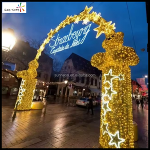 Luces decorativas para el hogar con diseño de oso LED para decoración exterior, festivales, grandes decoraciones navideñas para exteriores - Product Image 1