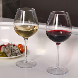 Gobelets à vin en <span class=keywords><strong>plastique</strong></span> sans BPA, réutilisables, incassables, élégants, 480 ml (16 oz), blancs, verres à vin en <span class=keywords><strong>plastique</strong></span> personnalisés - Product Image 1