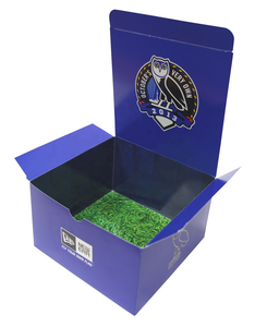 Gracesmart carepack tùy chỉnh sang trọng Mũ bóng chày bao bì Fedora <span class=keywords><strong>Hat</strong></span> Hộp bao bì cho snapbacks với cửa sổ - Product Image 5