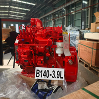 Motor Cummins DCEC 3.9L para Automóvil, 4 Cilindros, Motores Diésel B140 Tier3 con Ventilador de Embrague y Compresor de Aire