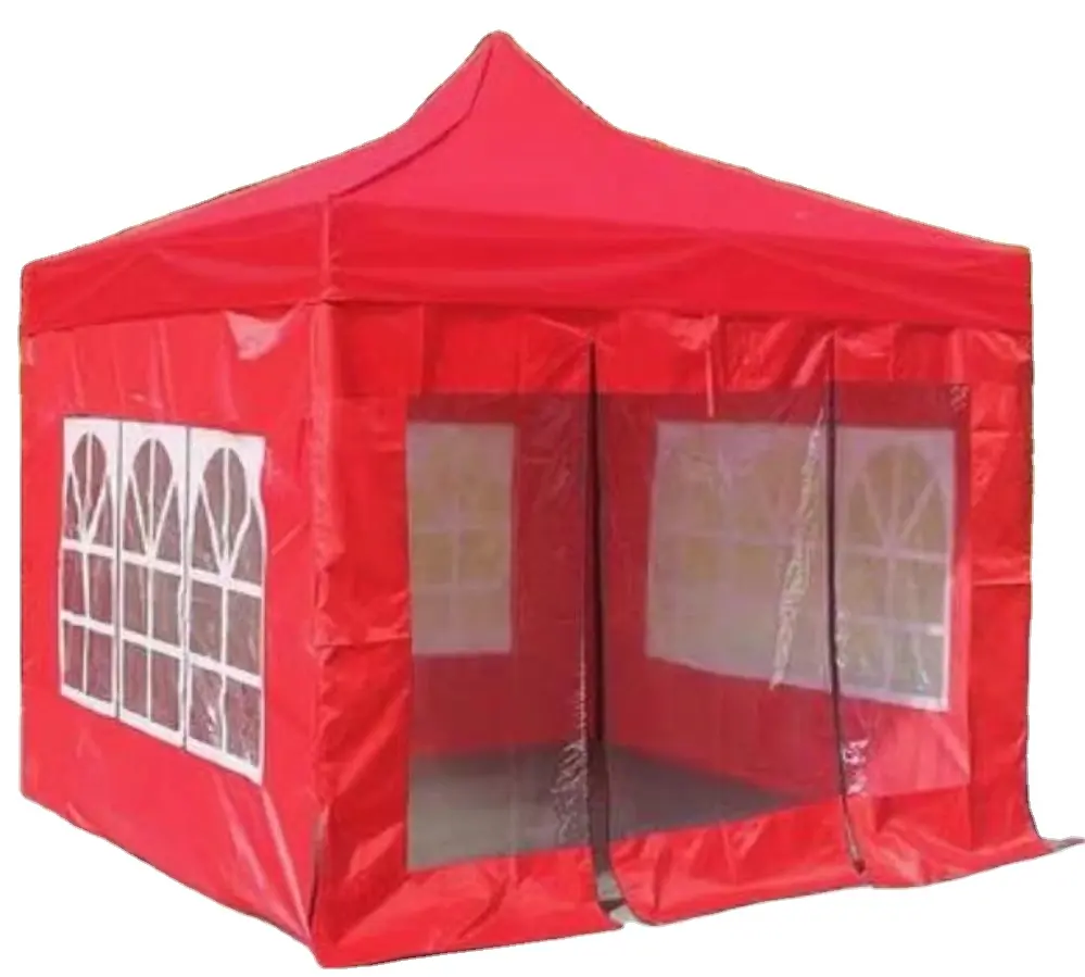 Winter Tent Reclame Tent Groothandel Opvouwbare Opvouwbare Outdoor Cabine Kiosk Stretch Luifel Tenten 10X10 Te Koop