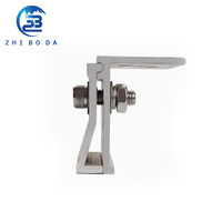Accessoires solaires ZhiBoDa, support de fixation pour panneau solaire en aluminium robuste pour accessoires solaires