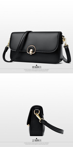 Luxury Women Purses <b>Square</b> Buckle Strap Cross Body Bags PU Leather Ladies Handbags Wholesale - Product Image 4