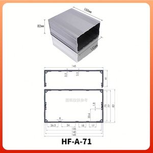 Aluminum IP54 Powder Coated Electronics Accessories Project Box Manufacturer Custom Smart Control Panel Amplifier Case - Product Image 2