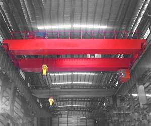 เครนเหนือศีรษะไฟฟ้า 1 เครื่อง สภาพใหม่ รับน้ำหนัก 5-30 ตัน ยกสูง 20 เมตร สำหรับโรงงาน ฟาร์ม มอเตอร์ เครื่องยนต์ เกียร์ ปั๊ม PLC เครนสะพาน - Product Image 5