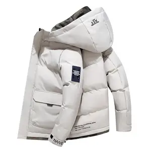 Cappotti imbottiti da uomo stampati con Design personalizzato OEM Bubble Warm Winter Men Jacket puffer men