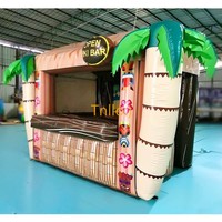 Portable personnalisé plage gonflable Pub tente fête PUB stand porte-boissons barres gonflable Tiki Bar