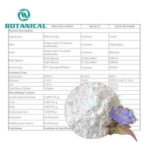 B.C.I Lieferung hochreines 98% Ecdysteron pulver Kosmetisches Material Taugras Cyanotis Arachnoidea Extrakt Ecdysteron - Product Image 3