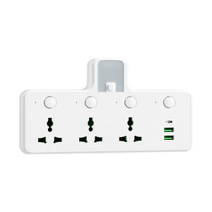 Enchufe Australiano Transfronterizo, Estándar Australiano, <span class=keywords><strong>Australia</strong></span>, Nueva Zelanda, <span class=keywords><strong>Argentina</strong></span>, Convertidor de Enchufe con Puerto USB, Luz Nocturna Pequeña - Product Image 1