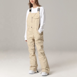Combinaison coupe-vent d'extérieur unisexe pour hommes et femmes, imperméable, double planche, placage, snowboard, ski, neige, pantalon d'hiver chaud - Product Image 6