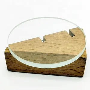 Круглый круглый диск из закаленного стекла для лазерной резки камеры
