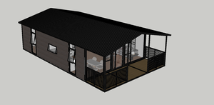 Роскошный расширяемый контейнерный дом 2 спальни 1 ванная комната модульный сборный дом квартира отель Вилла сэндвич панель - Product Image 6