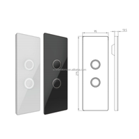 Ascenseur LOP de conception moderne aucun panneau d'opération d'atterrissage d'ascenseur de boîte inférieure avec le bouton de contact pour l'hôtel