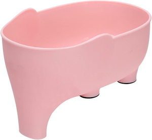 In the Trend Plastic Elephant Sculpted <b>Sink</b> Strainer Drain <b>Basket</b> Fruit Vegetable Washing Rack Hanging Kitchen Convenient Design - Product Image 5