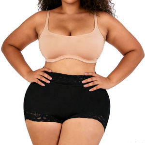 Women's Adults High Waist Firm Control Everyday Breathable Eco-Friendly High Compression ODM <b>Shapewear</b> Shorts - Product Image 2