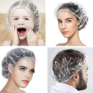 Bonnet de douche jetable Heran Hot Hotel, super élastique, écologique, monocouche, épais, en <span class=keywords><strong>plastique</strong></span> PE pour adultes - Product Image 2