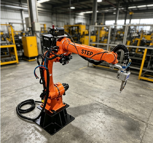 Intelligent High-speed Six-axis Industrial Robotic Arm: a Flexible, Precision-positioning Industrial Welding Robot.