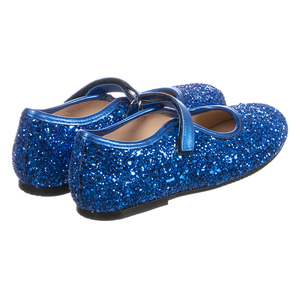 Sur Mesure Chaussures Plat Enfant Paillettes Cuir Mary Jane Designer Espagnol Chaussures - Product Image 1