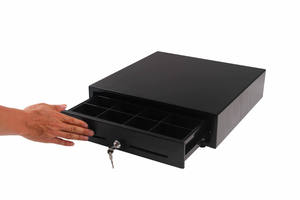 Прямо от производителя черный 5 банкнот 8 монет съемный денежный лоток ручной денежный ящик для POS-машины - Product Image 3