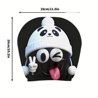 Housse de repose-tête de voiture amusante, style tortue de dessin animé, protège-tête, housse de coussin de siège de voiture, taie d'oreiller pour appuie-tête