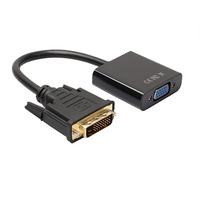 Kabel Konverter Adaptor Aktif DVI-D ke VGA - 1920x1080