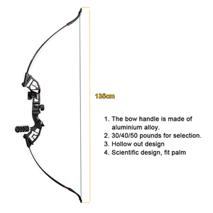 30/40/50-pound recurve cung và cung Bộ cho thể thao chụp ngoài trời, thực hành cung, Bắn cung, săn bắn và bắn phụ kiện - Product Image 3