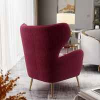 Fauteuil de Salon Moderne et Design en Tissu de Luxe – Meuble de Maison Confortable pour le Séjour