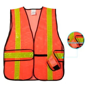 FBOsefety 공장 도매 하이 비스 반사경 교통 도로 건설 안전 조끼 근로자 엔지니어 착용 유니폼 재킷