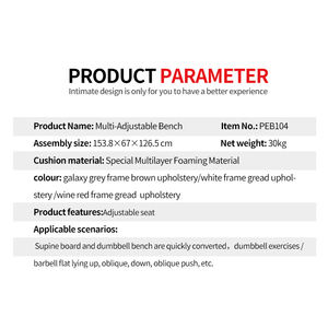 Banco de Gimnasio Multifuncional Plegable Anyfit PEB104, Comercial, Moderno, Metálico, Personalizable, para Ejercicios de Piernas, Multicapa - Product Image 2