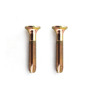 Tornillo Autorroscante de Cabeza Trompeta para Contenedor, de Acero al Carbono Zincado, M8*50mm M8*45mm, JIS ISO - Product Image 1