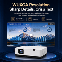 Projecteur d'éducation et d'affaires PT-XZ431C 4300 Lumens WUXGA 3LCD avec zoom 1,66x pour salle de conférence, salle de classe, formation