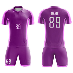 Premium Quality <b>Soccer</b> Uniform For Men and Customized Logo Solid Color 100% Polyester Fabric Breathable <b>Soccer</b> Uniform - Product Image 1