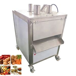 Machine à trancher les légumes multifonctionnelle en acier inoxydable SUS304 pour pommes de terre, carottes, bananes, oignons - Product Image 1