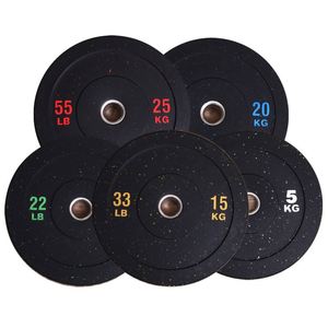 Prix de gros Machine de <span class=keywords><strong>musculation</strong></span> Plaques de <span class=keywords><strong>poids</strong></span> Disques d'haltères Équipement de fitness Plaques d'haltères recouvertes de caoutchouc - Product Image 1