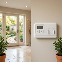 Pompe à chaleur Telin AC0044 24V, contrôleur de température et d'humidité, kits de ventilation, système HVAC, chauffage central, thermostat intelligent