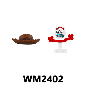 Giocattoli WM Blocks, Minifigure <span class=keywords><strong>Woody</strong></span> e Buzz, Accessori, Set di Blocchi da Costruzione per Bambini WM6144 - Product Image 5