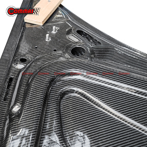 ฝากระโปรงหน้ารถยนต์ Lamborghini Huracan LP580 LP610 LP640 รุ่น Vors Style ทำจากคาร์บอนไฟเบอร์แห้ง อะไหล่ตกแต่งรถยนต์ - Product Image 6