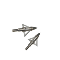 Pointes de flèches de chasse en acier inoxydable multicolores personnalisées, à 3 lames, pour arc composé