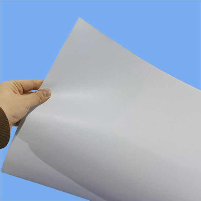 White Rigid Paper Sheet High-gloss & Anti-glare for Offset Printing Playing Cards