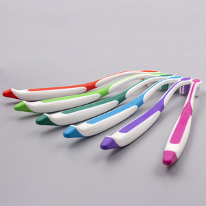 Cepillo de dientes para adultos, cerdas suaves de alta densidad, mango antideslizante, cepillo de dientes manual para el cuidado bucal diario - Product Image 4