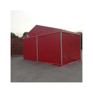Outdoor Small Red Events Tent Aluminum Party Tent For All Temporary Activities